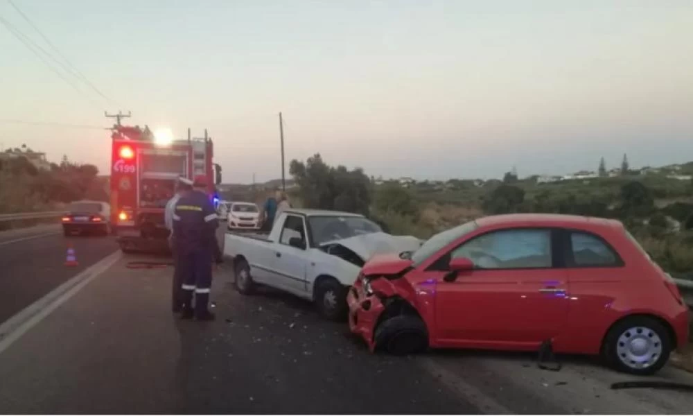 Κρήτη: Τροχαίο δυστύχημα στην Κίσσαμο Χανίων - Νεκρή μια ηλικιωμένη